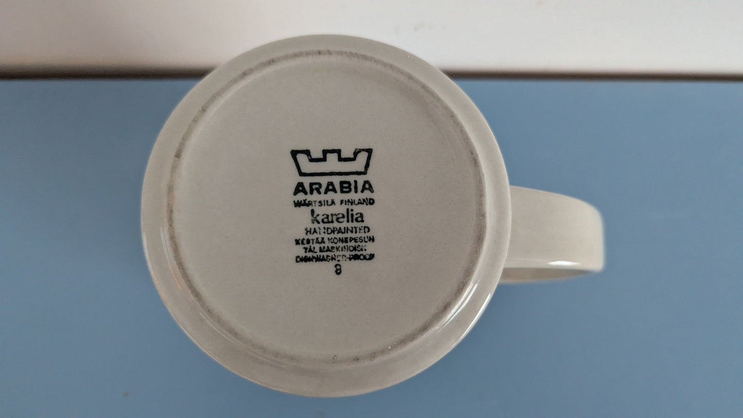 Arabia Karelia Kannu / Kaadin (1970-1986, Anja Jaatinen-Winqvist)