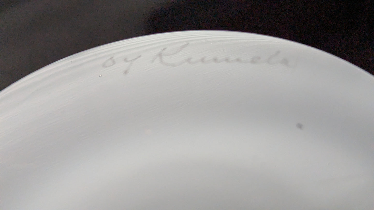 Kumela 3100 Kulho / Malja / Taidelasimalja (1964-1968, Signeerattu Sulo Grönberg)