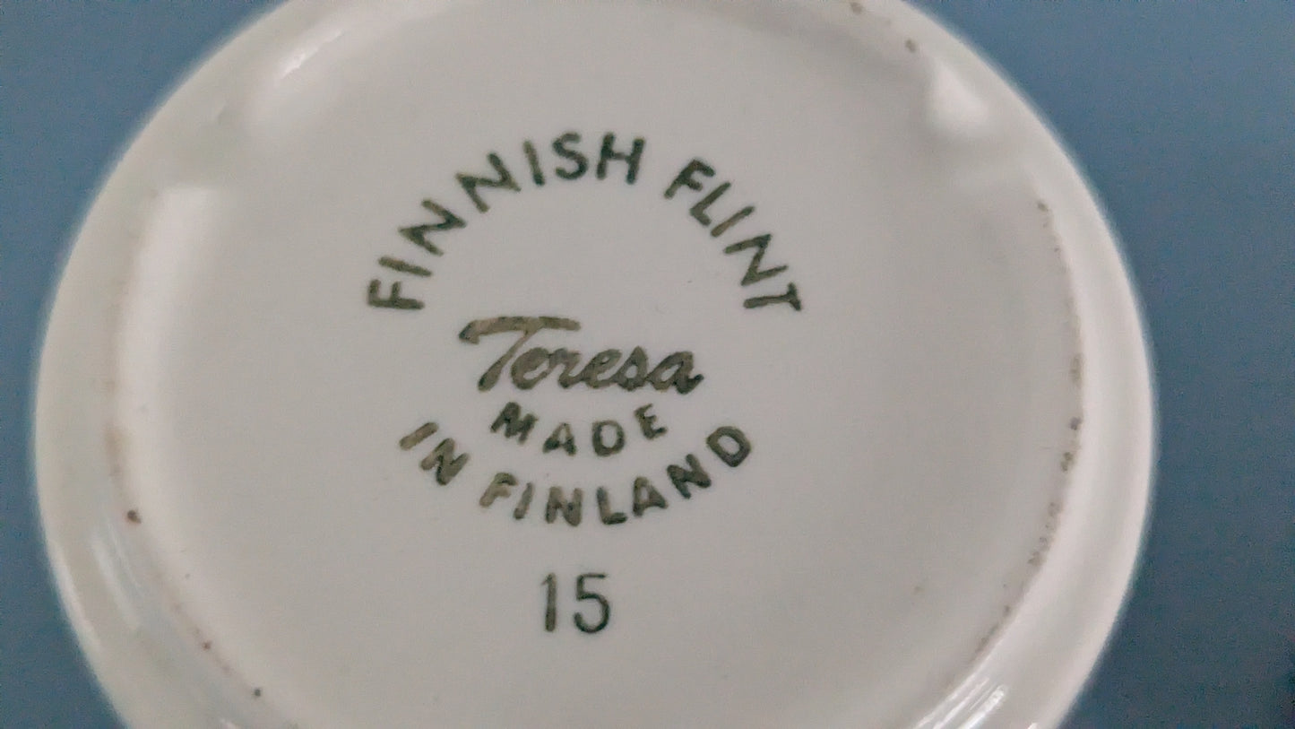 Arabia Teresa Sokerikko ja Kermakko (1970-luvun Alku)