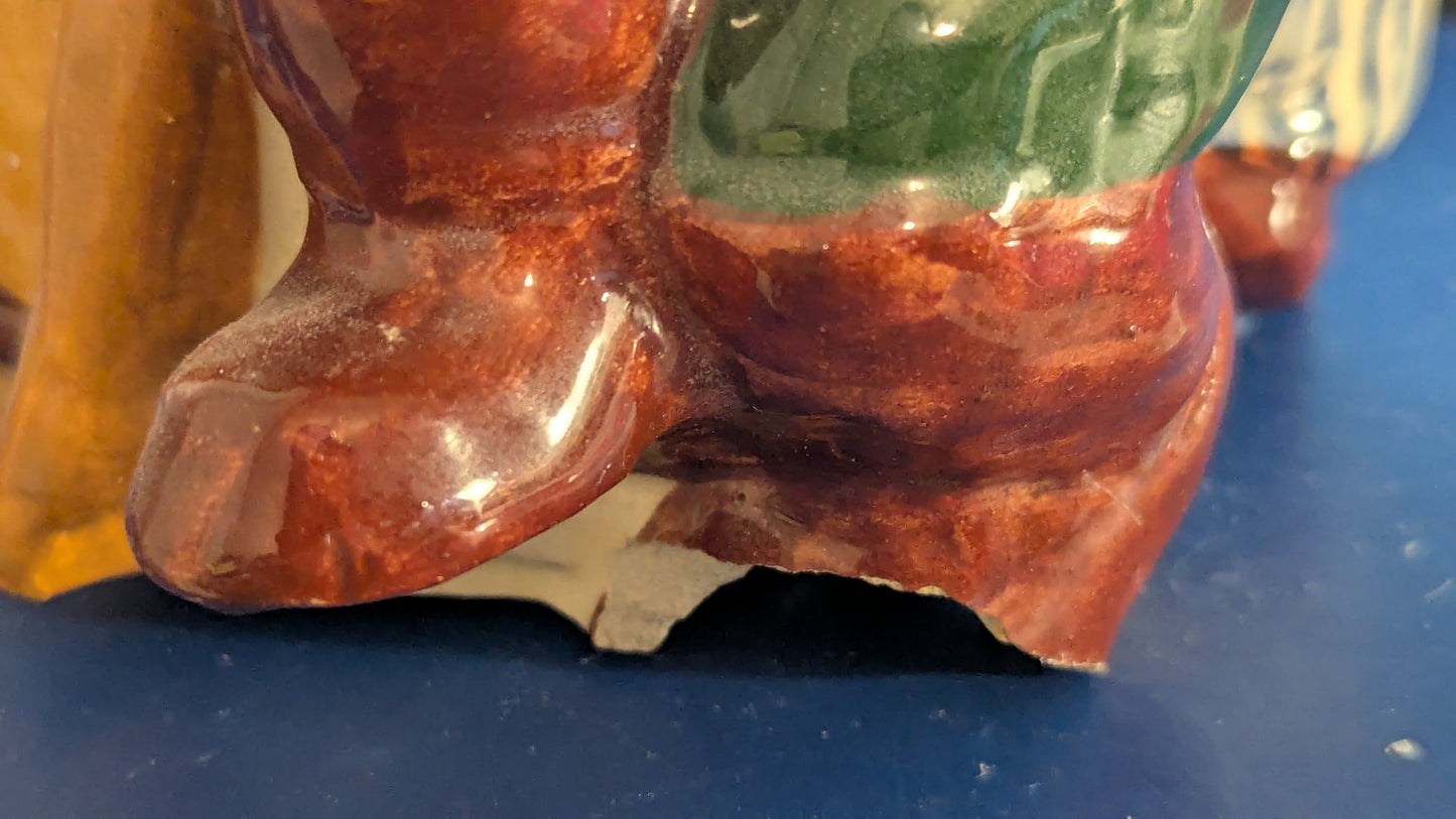 Kupittaa Savi - Matti ja Maija (1940-luku, Signeerattu, Artturi Numminen)