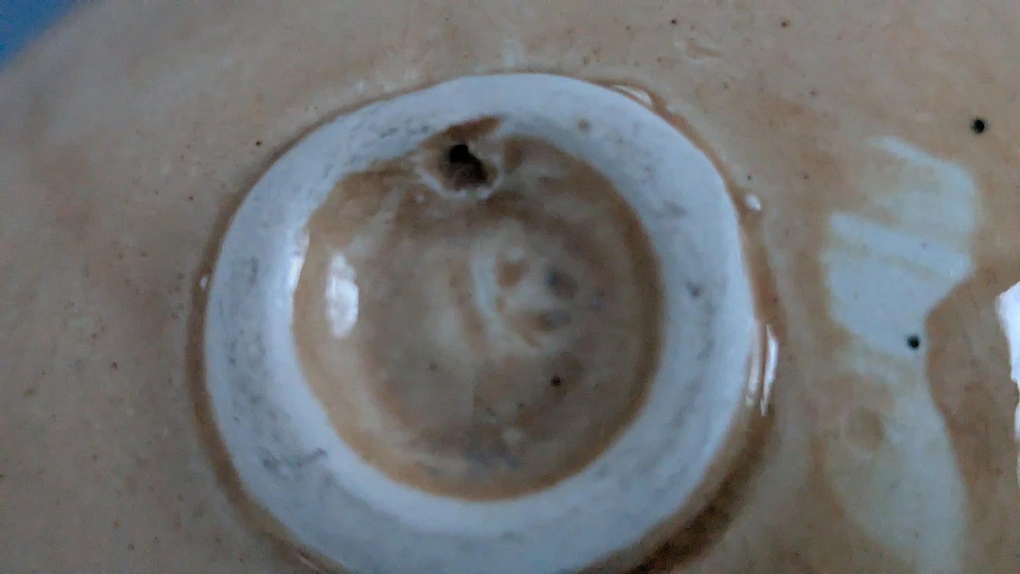 Eino Kauppala - Käsinmaalattu Seinälaatta (Signeerattu)