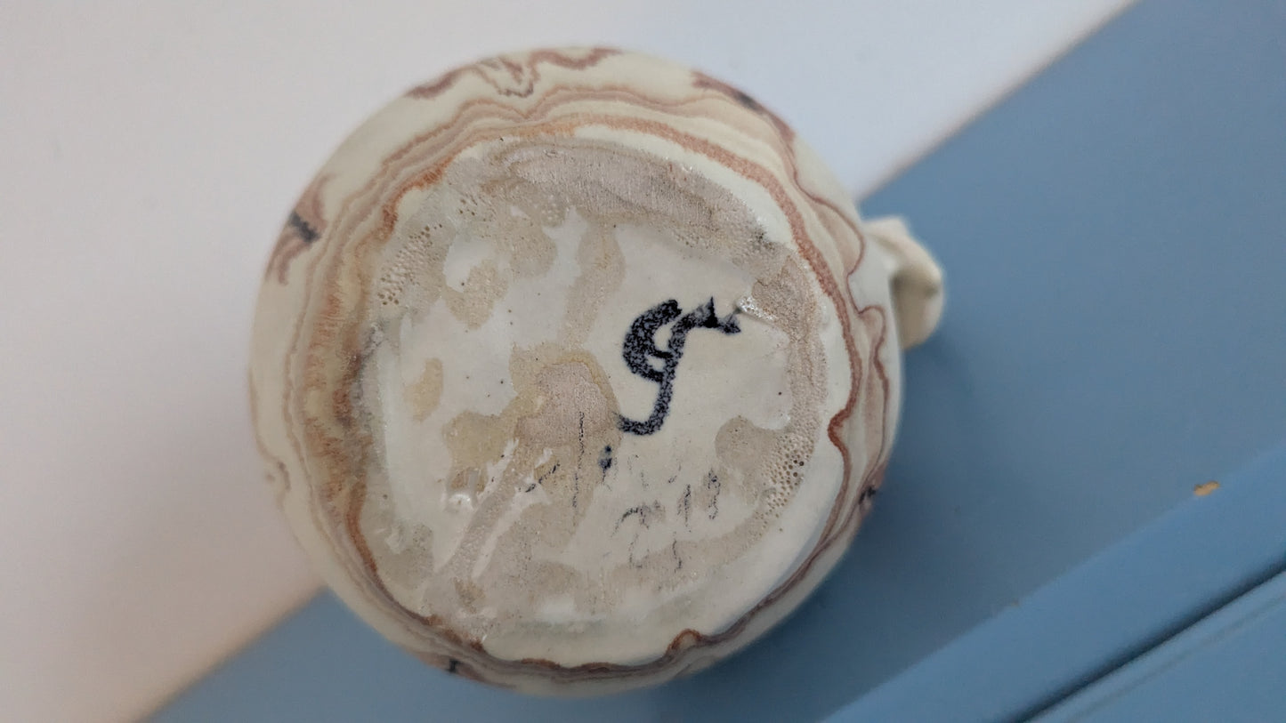 Kupittaan Savi Kannu / Ruukku (1950-luku, Signeerattu)