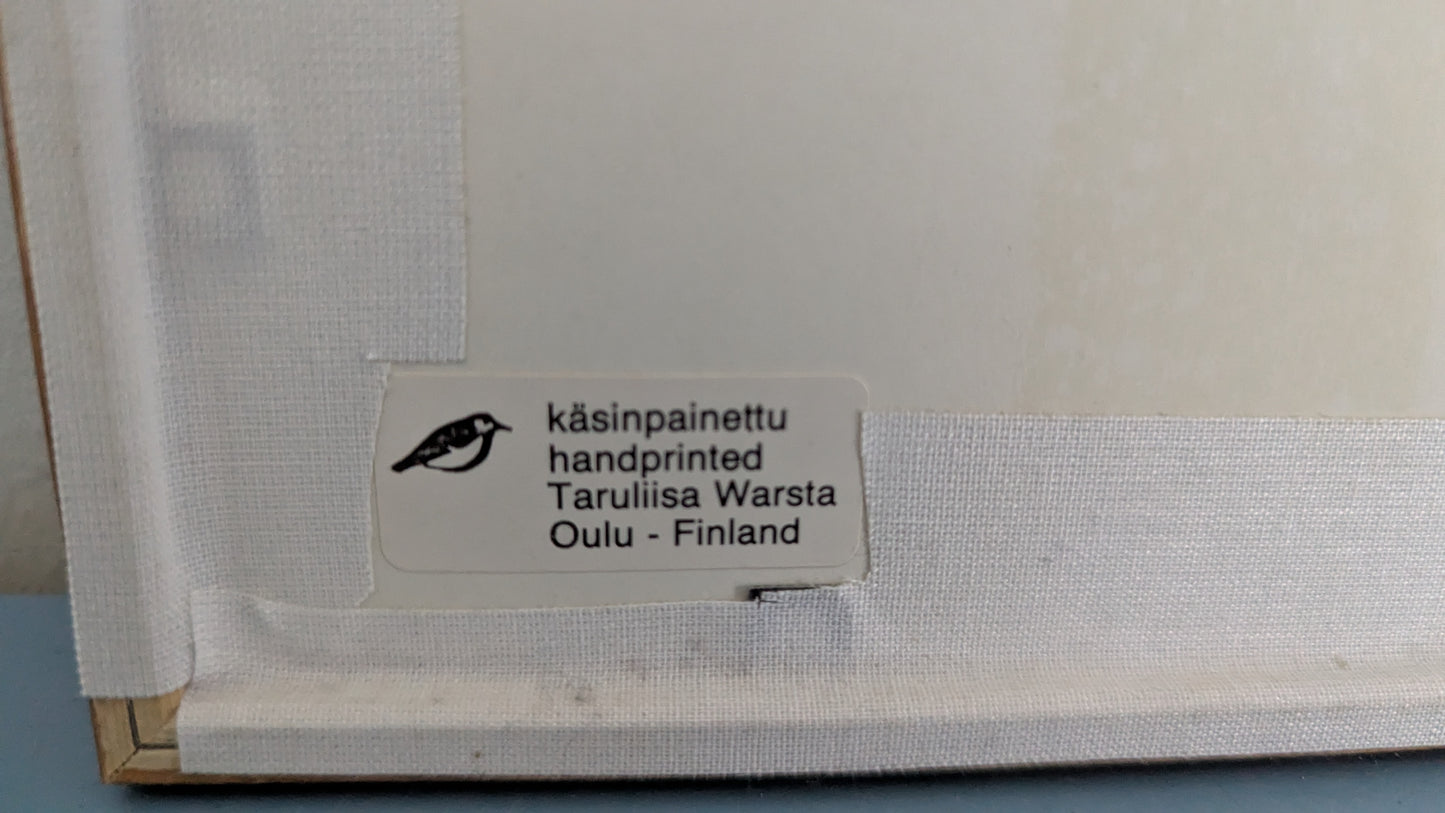 Taruliisa Warsta - Auringot (Signeerattu Grafiikka 1994)