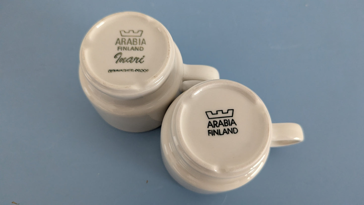 Arabia Inari Kahviastiasto Kuudelle Hengelle (12-osainen, 1978-1992)