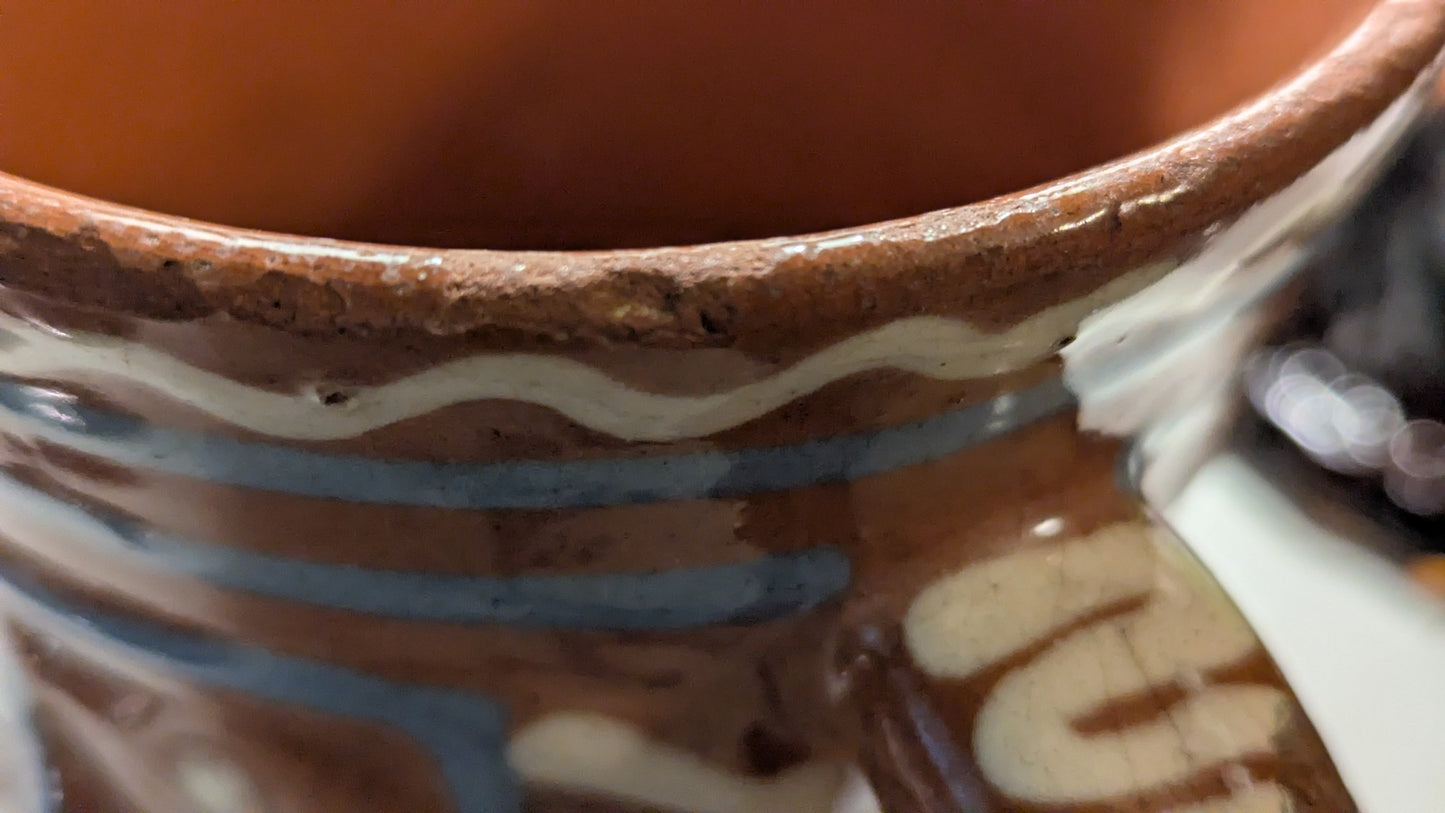 Kupittaan Savi 297 Kolpakko / Tuoppi (1940-luku, Signeerattu, Gudrun Raunio)