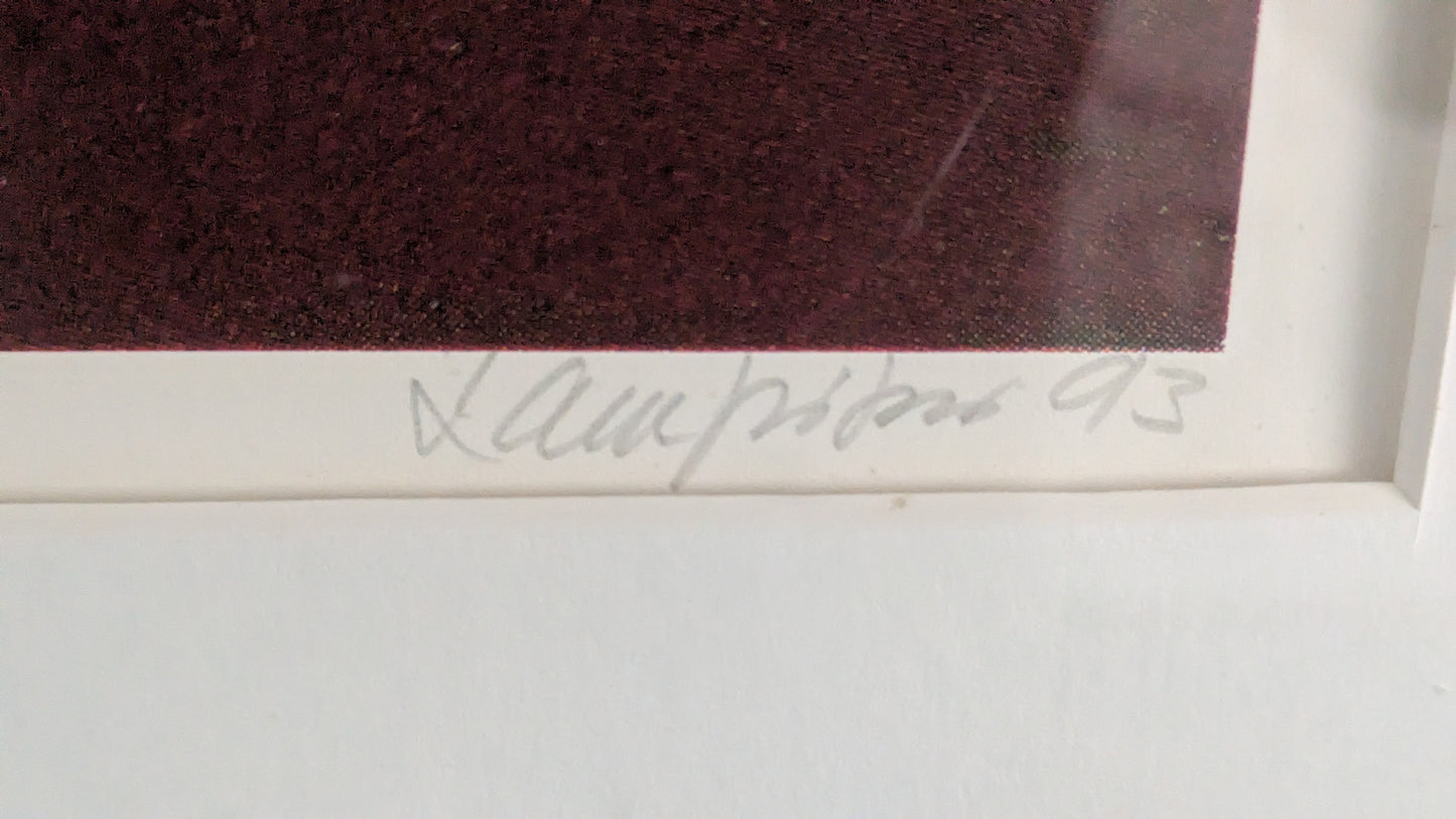 Antti Lampisuo - Signeerattu ja Numeroitu Grafiikka (1993)