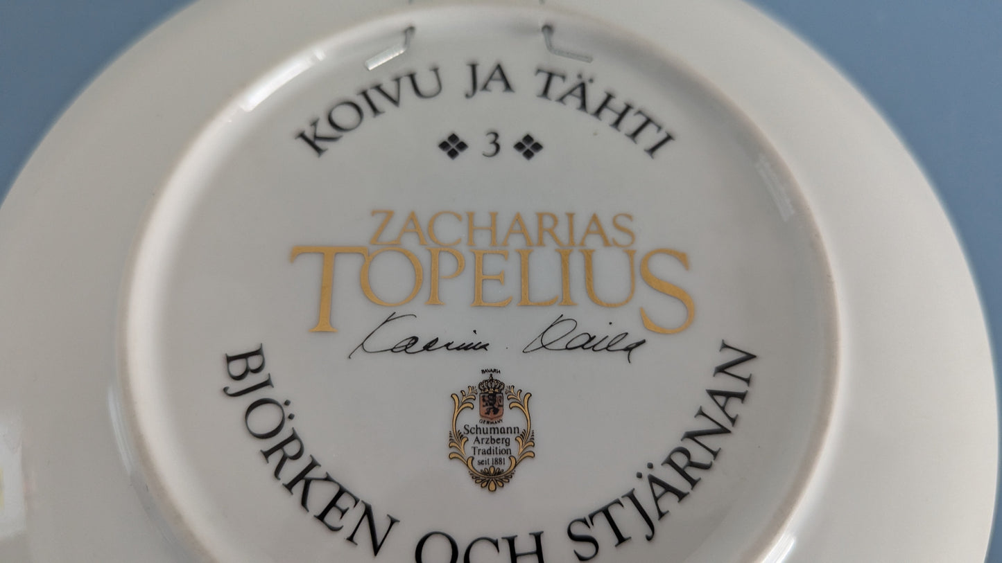 Zacharias Topelius - Koivu ja Tähti Lappalainen Seinälautanen