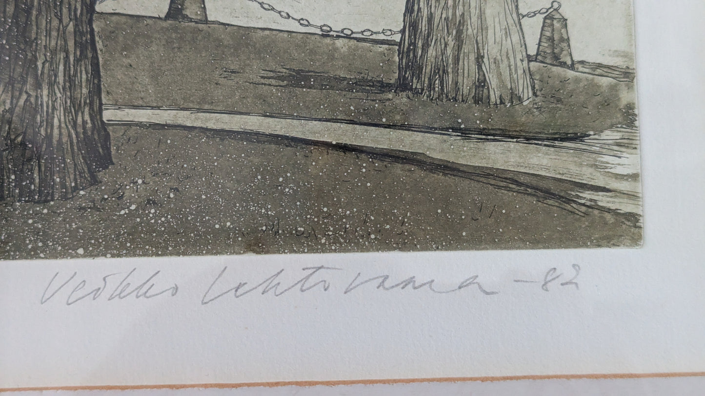 Veikko Lehtovaara - Signeerattu Etsaus (1982)