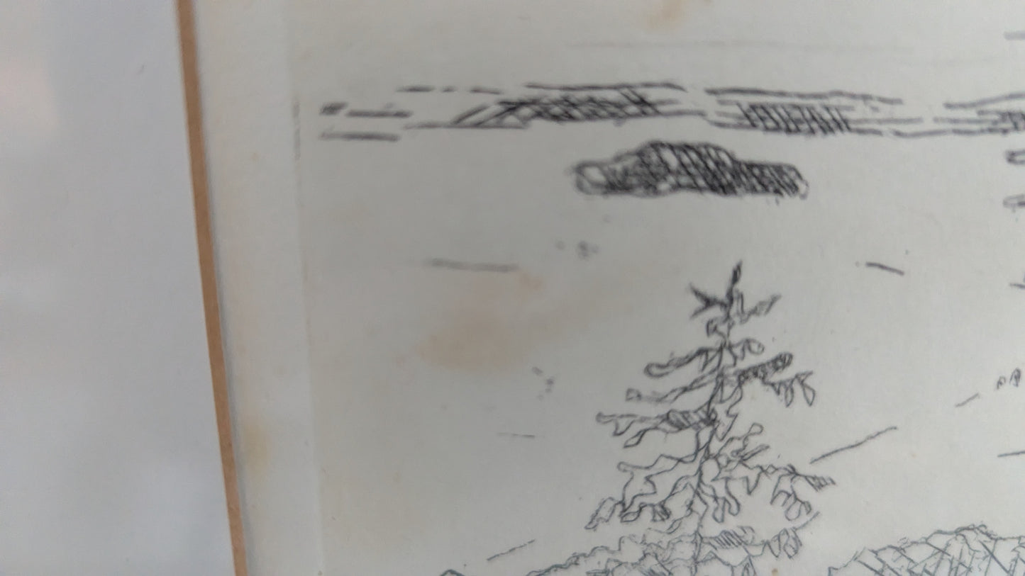 Anne Lauslahti - Pispalasta (Signeerattu Grafiikka 1984)