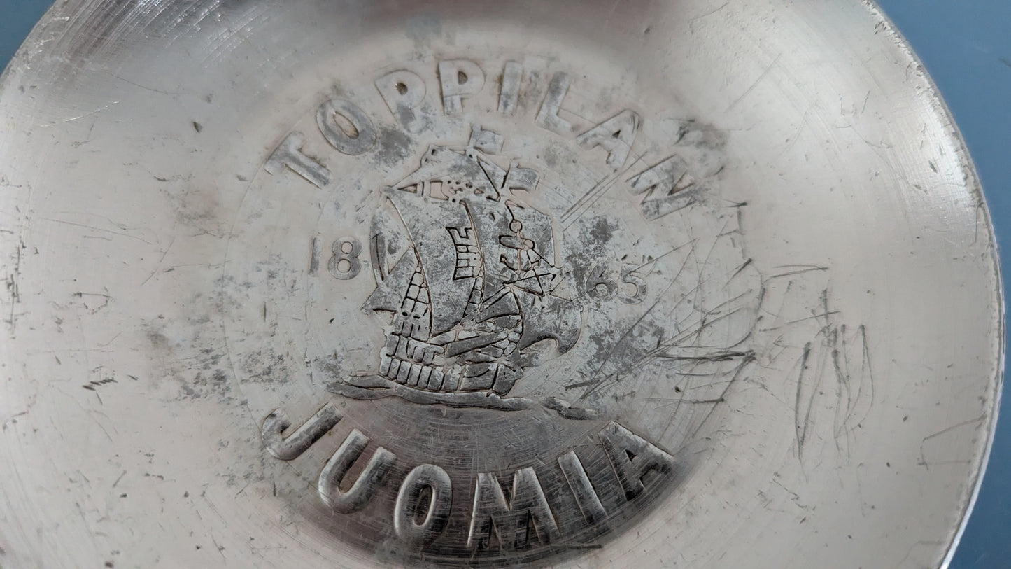 Toppilan Juomia 1865 Tuhka-astia / Tuhkakuppi (Alumiini)