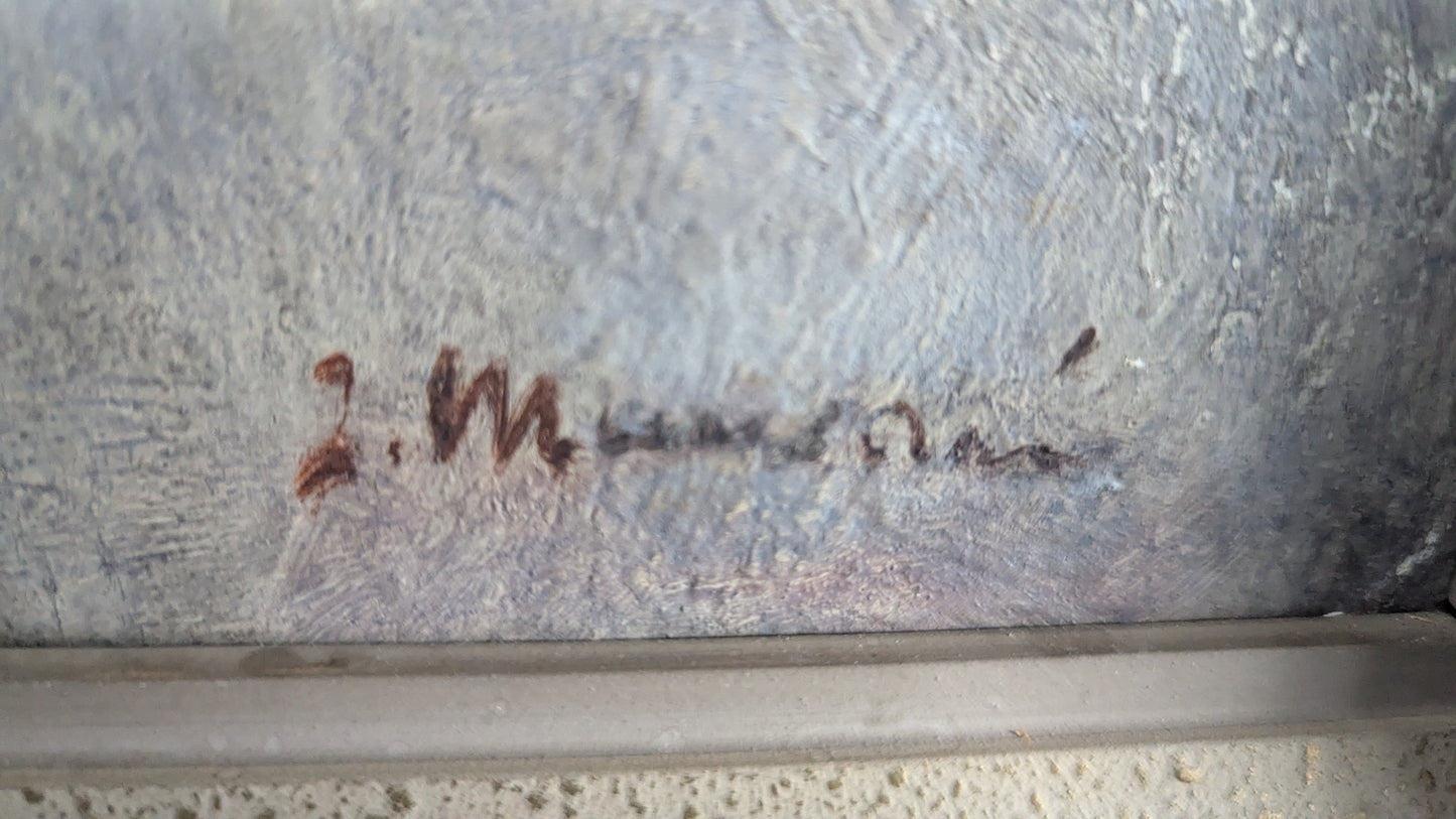 Janne Muusari - Signeerattu Öljyvärimaalaus