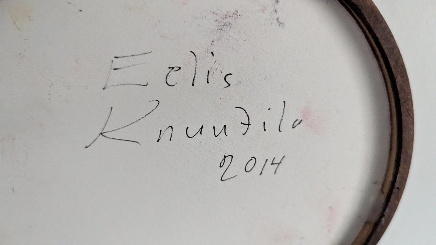 Eelis Knuutila - Signeerattu Öljyvärimaalaus / Taideteos (2014)