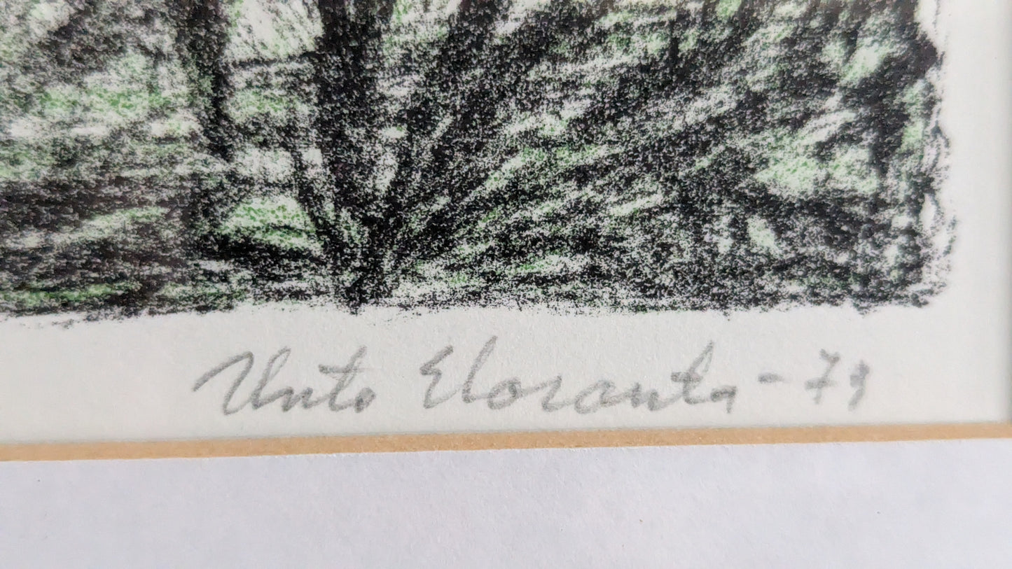 Unto Eloranta - Signeerattu Grafiikka (1979)