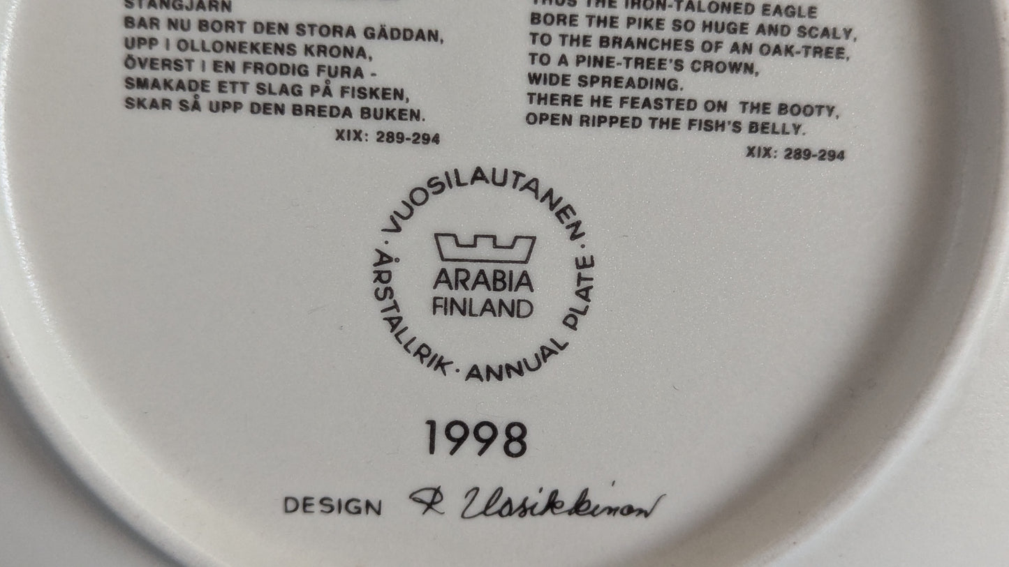 Arabia Kalevala Vuosilautanen 1998 (Raija Uosikkinen)