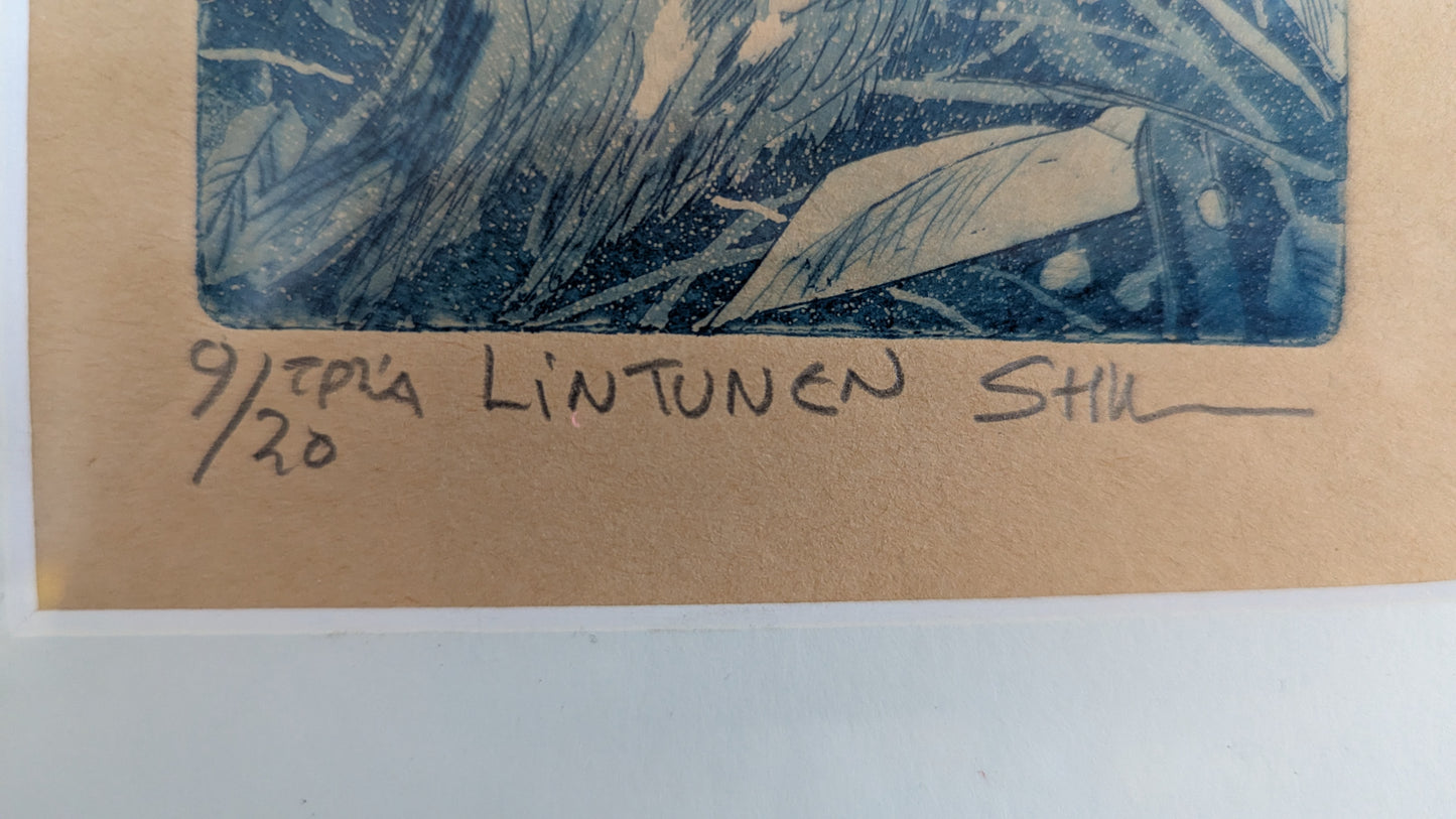 Sirpa-Helena Viljanen - Lintunen (Signeerattu Grafiikka)