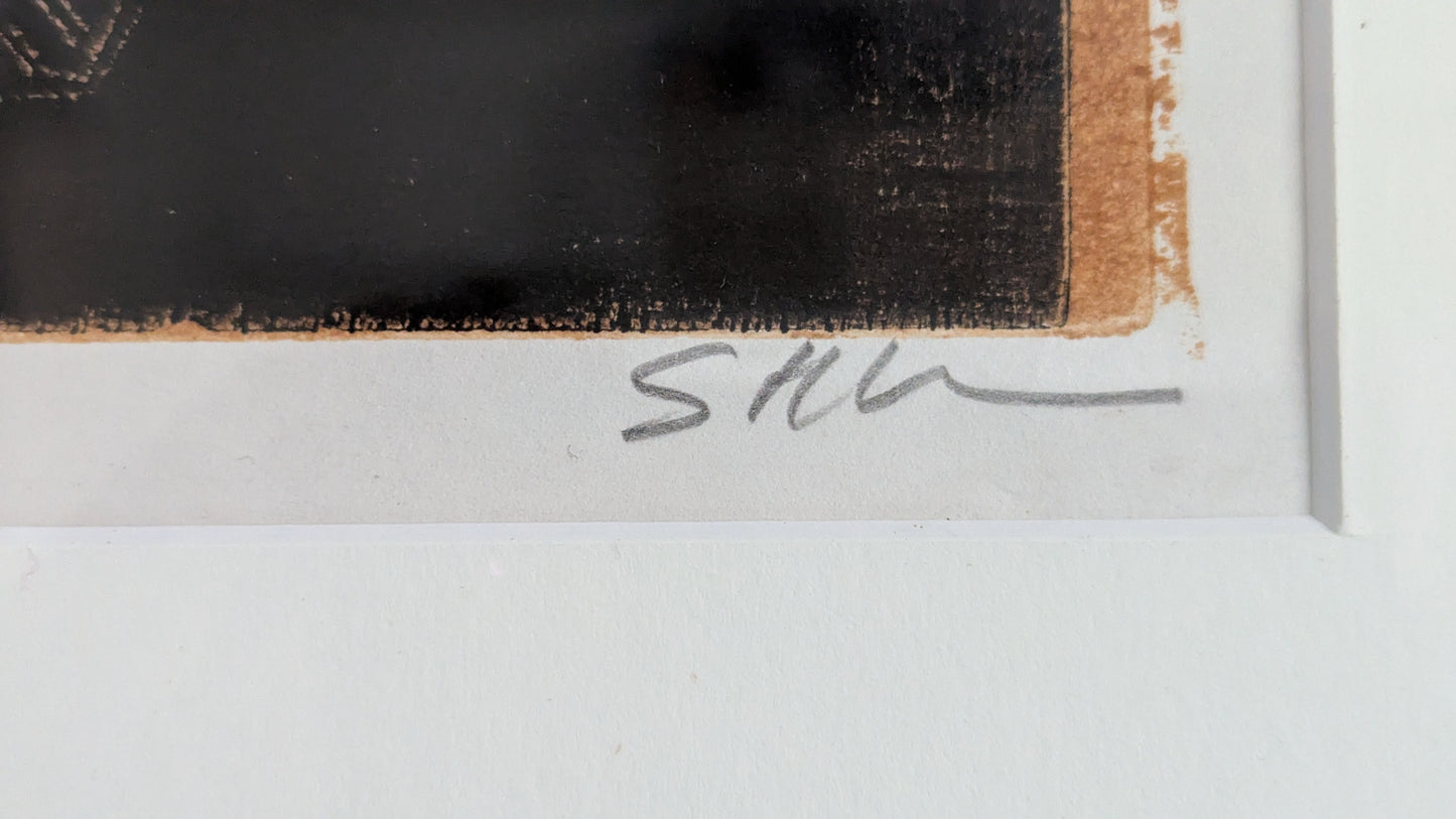 Sirpa-Helena Viljanen - Merenantimet (Signeerattu Monotypia)