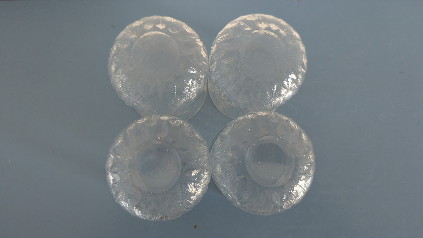 Iittala Koivu Juomalasi (4kpl, 1981-1984, Valto Kokko)