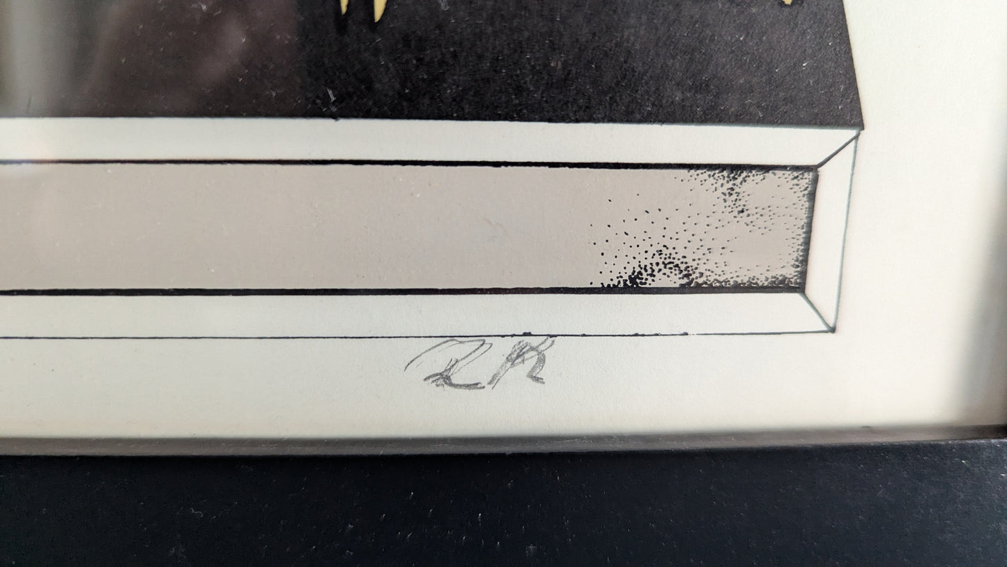 Raimo Kanerva - Signeerattu Grafiikka (1972, 131/150)