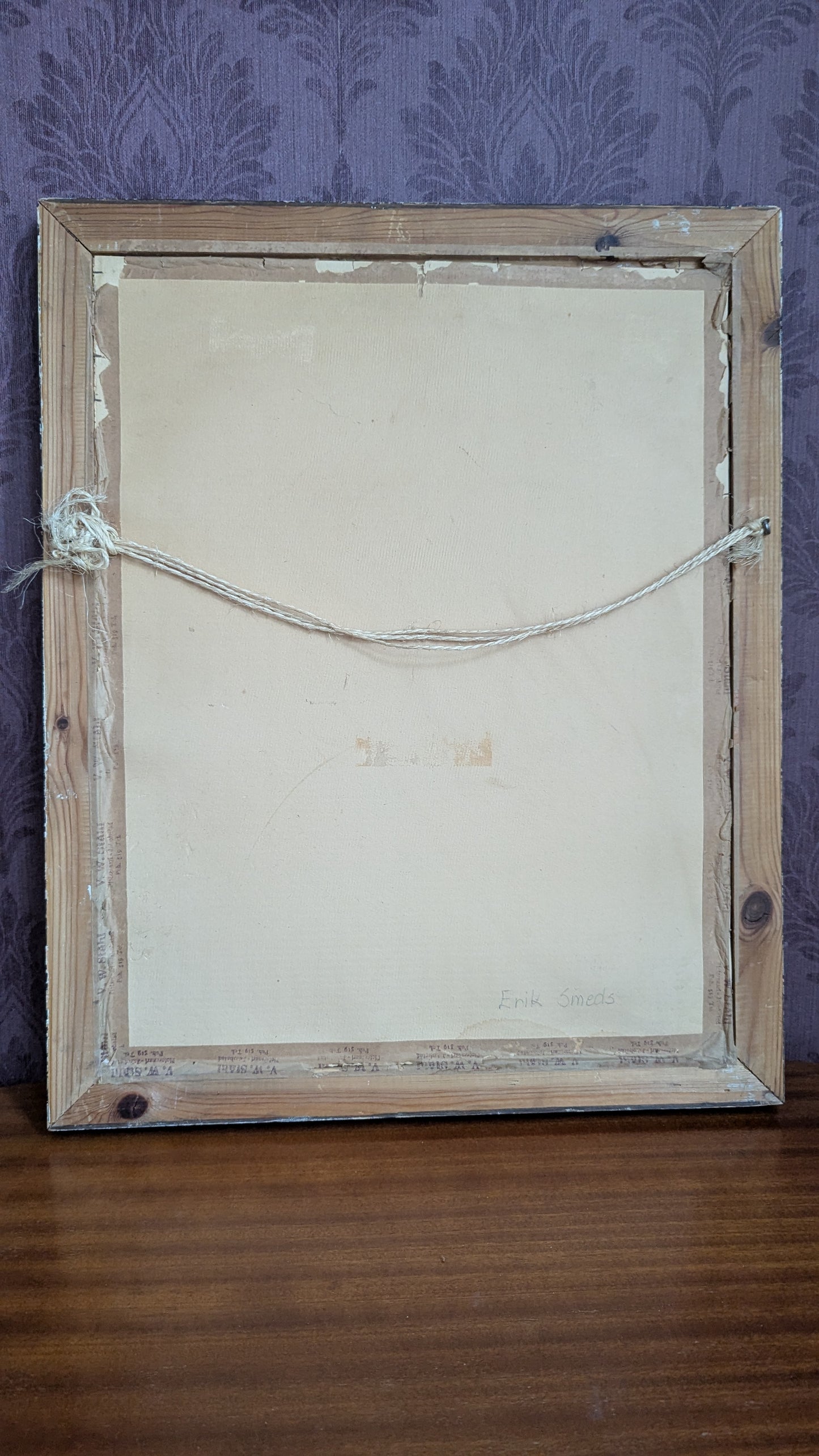 Walfrid Kauhanen - Signeerattu Akvarellimaalaus (1912)