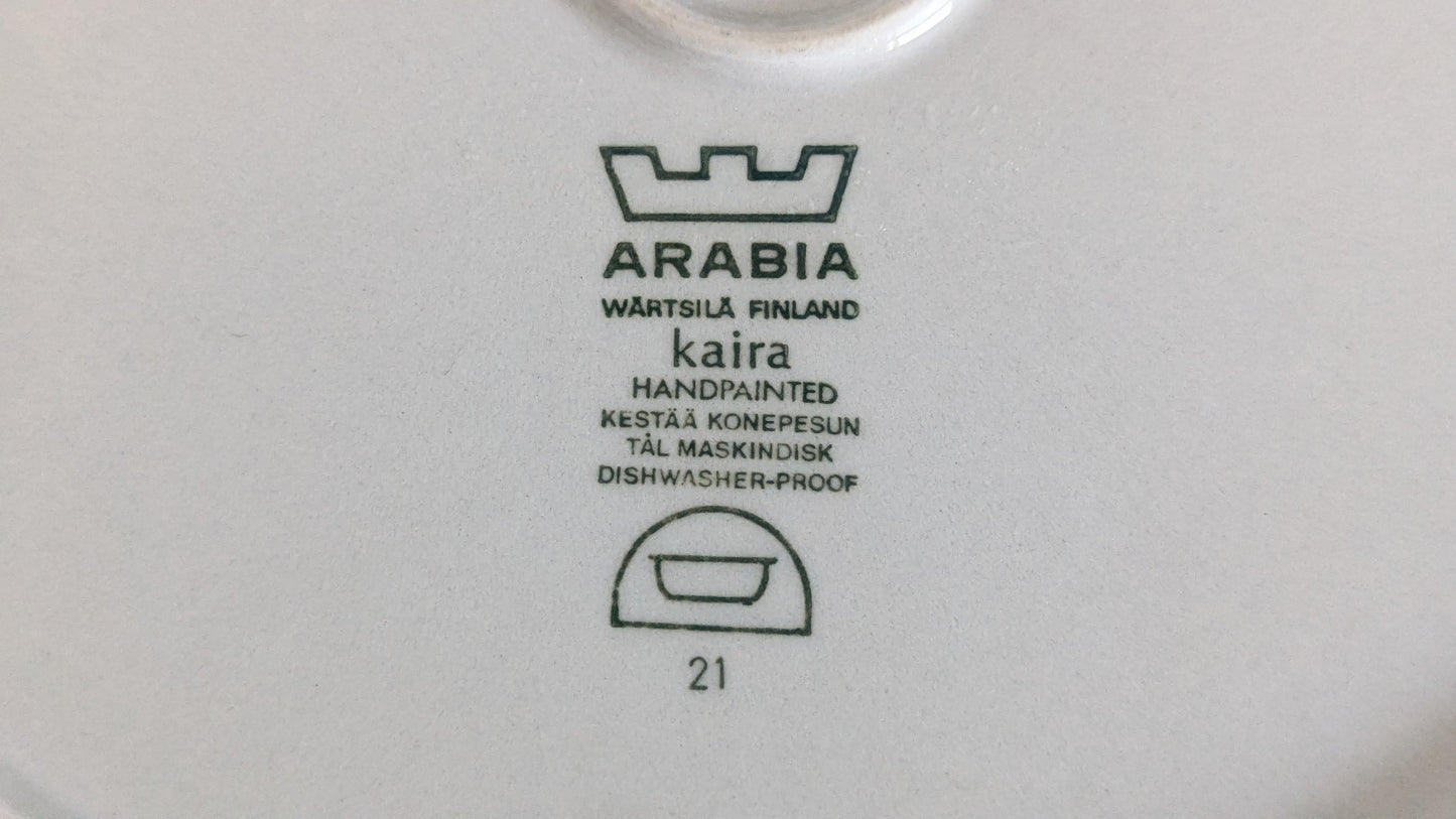 Arabia Kaira Tarjoilulautanen (ISO, 1972-1979, Anja Jaatinen-Winquist)
