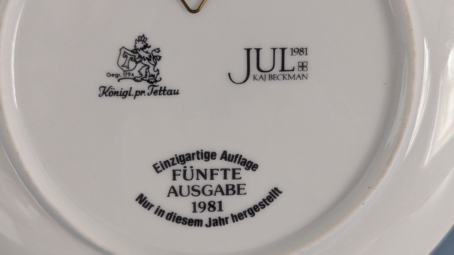 Apilanlehti / Fyrklövern - 1981 Joululautanen (Kaj Beckman)