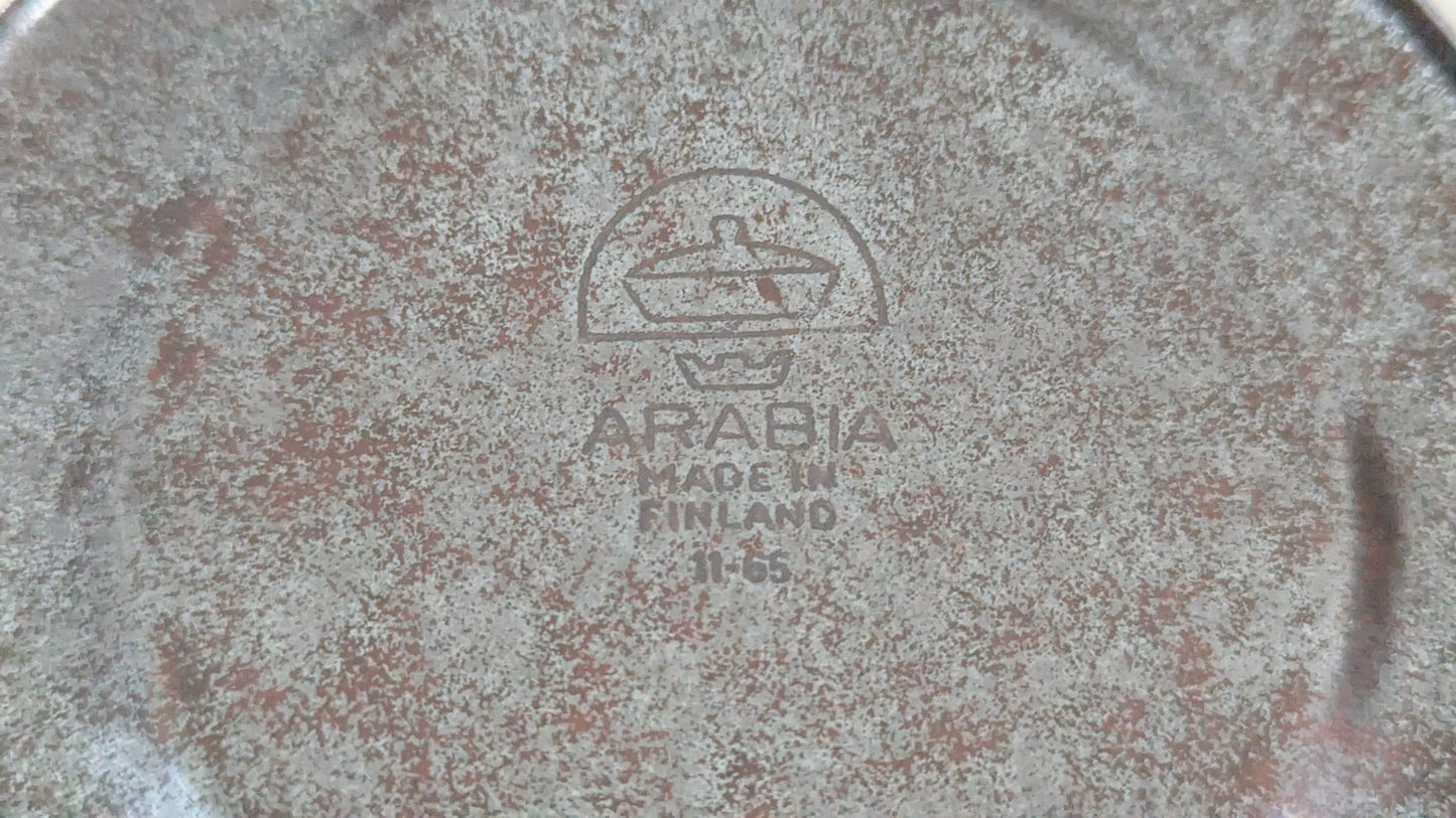 Arabia Ruska Teeastiasto Kolmelle Hengelle (6-osainen, 1960-1999, Ulla Procope)