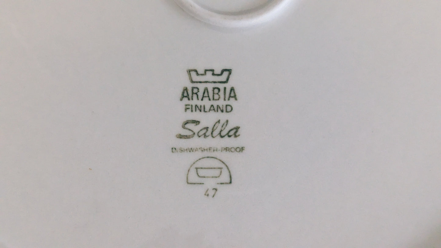 Arabia Salla Tarjoilulautanen (1979-1983, Raija Uosikkinen)
