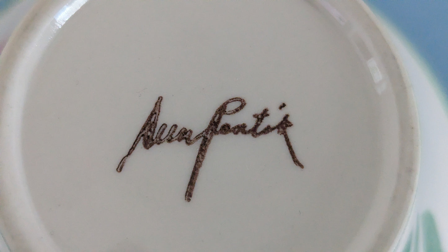 Pentik Tulppaani Tarjoilukulho / Annoskulho (Signeerattu, Anu Pentik)