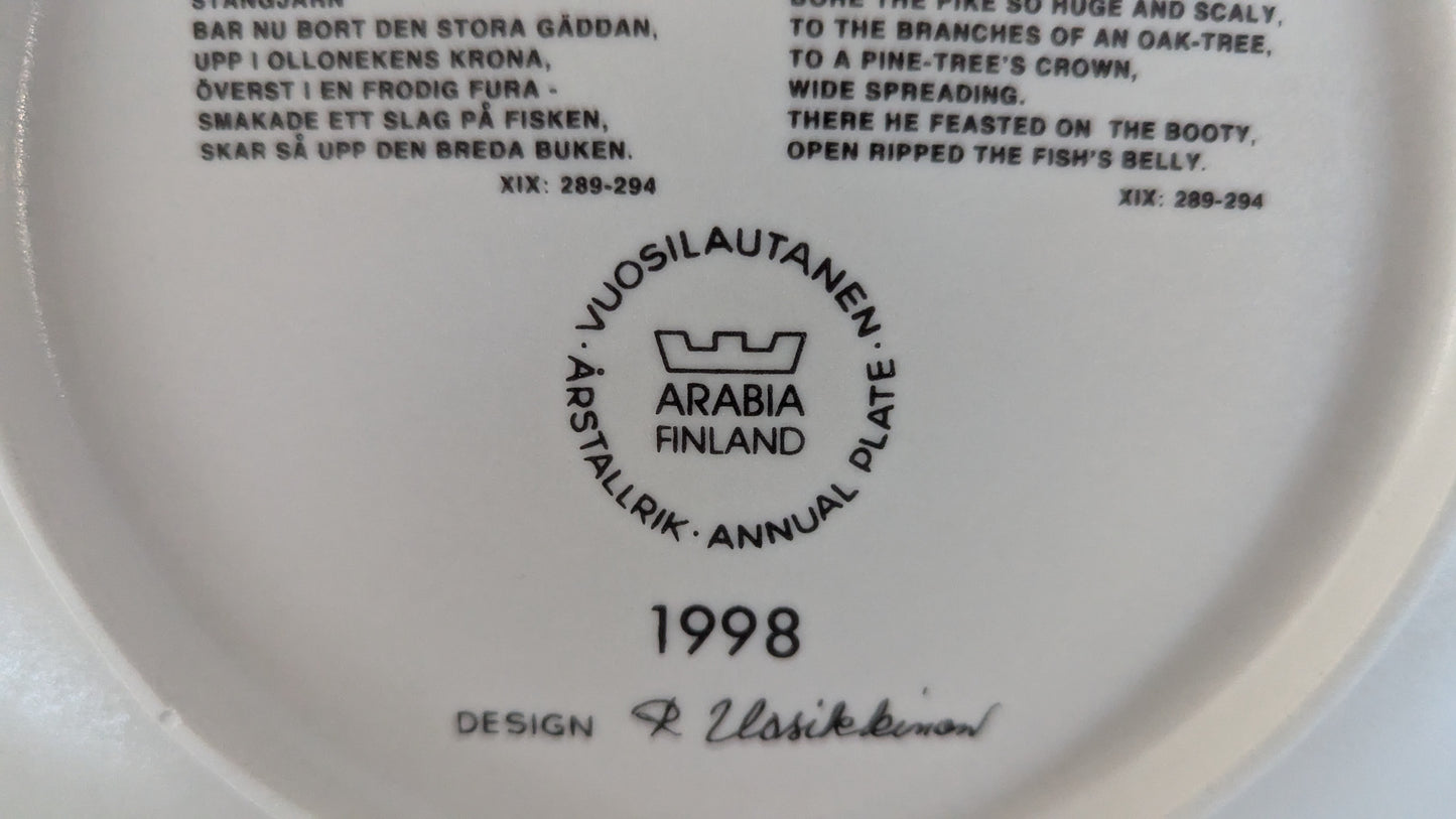 Arabia Kalevala Vuosilautanen 1998 (Raija Uosikkinen)