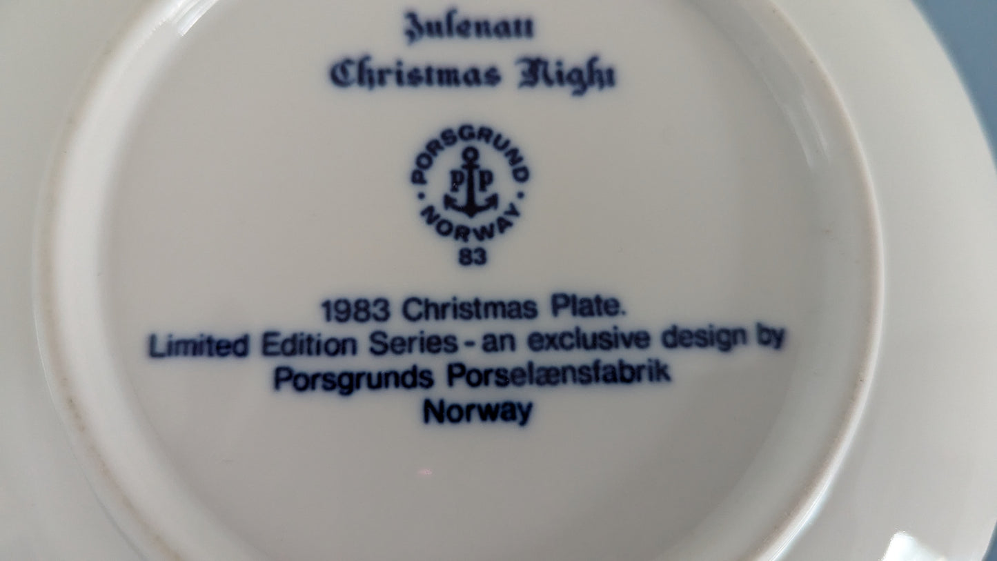 Porsgrund - Christmas Night 1983 Seinälautanen (Gunner Bratlie)