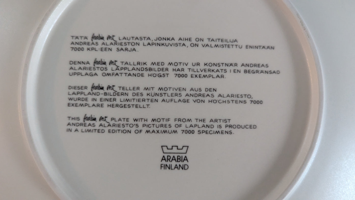 Arabia - Arabia Art Seinälautanen (1985, Andreas Alariesto)