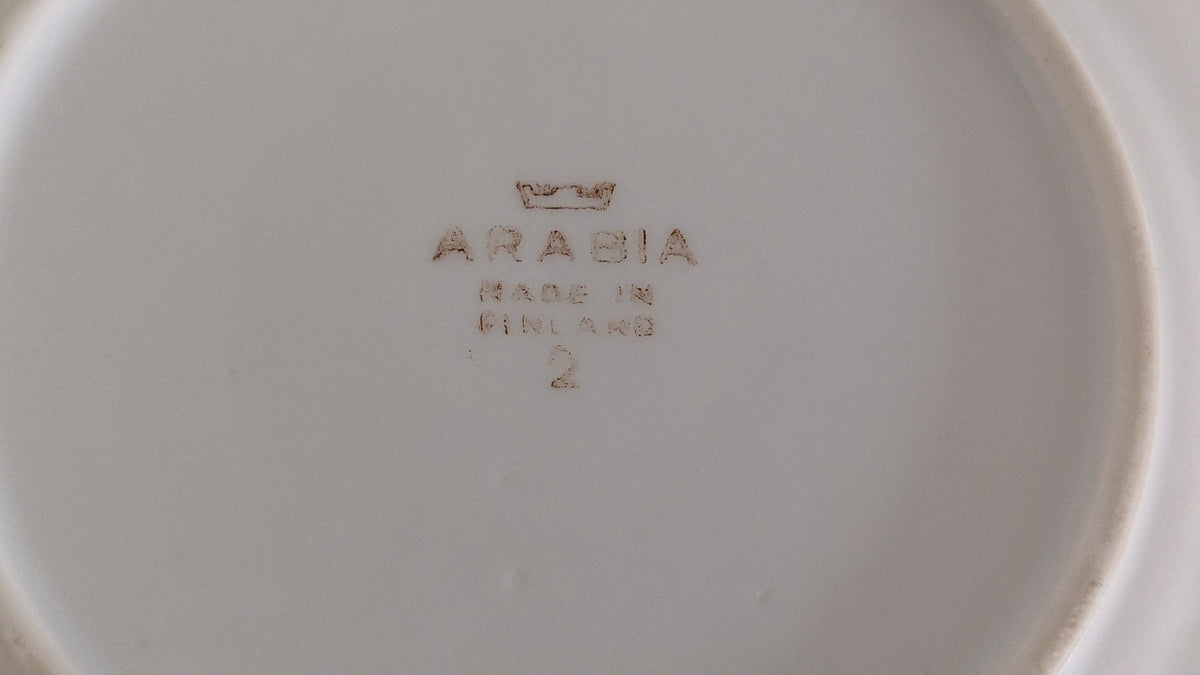 Arabia Singapore Leivoslautanen / Leipälautanen (6kpl, 1926-1974)