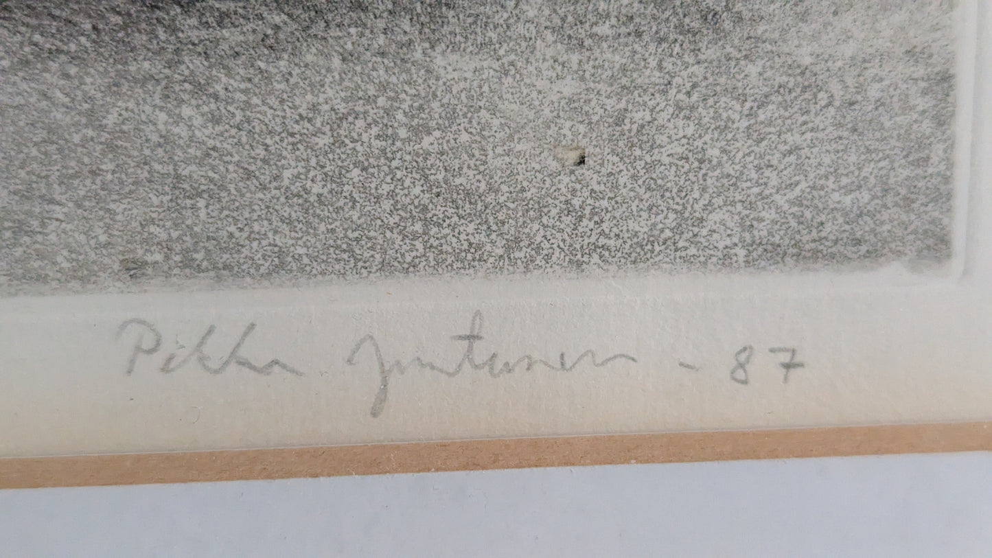 Pekka Juntunen - Signeerattu Grafiikka (1987)