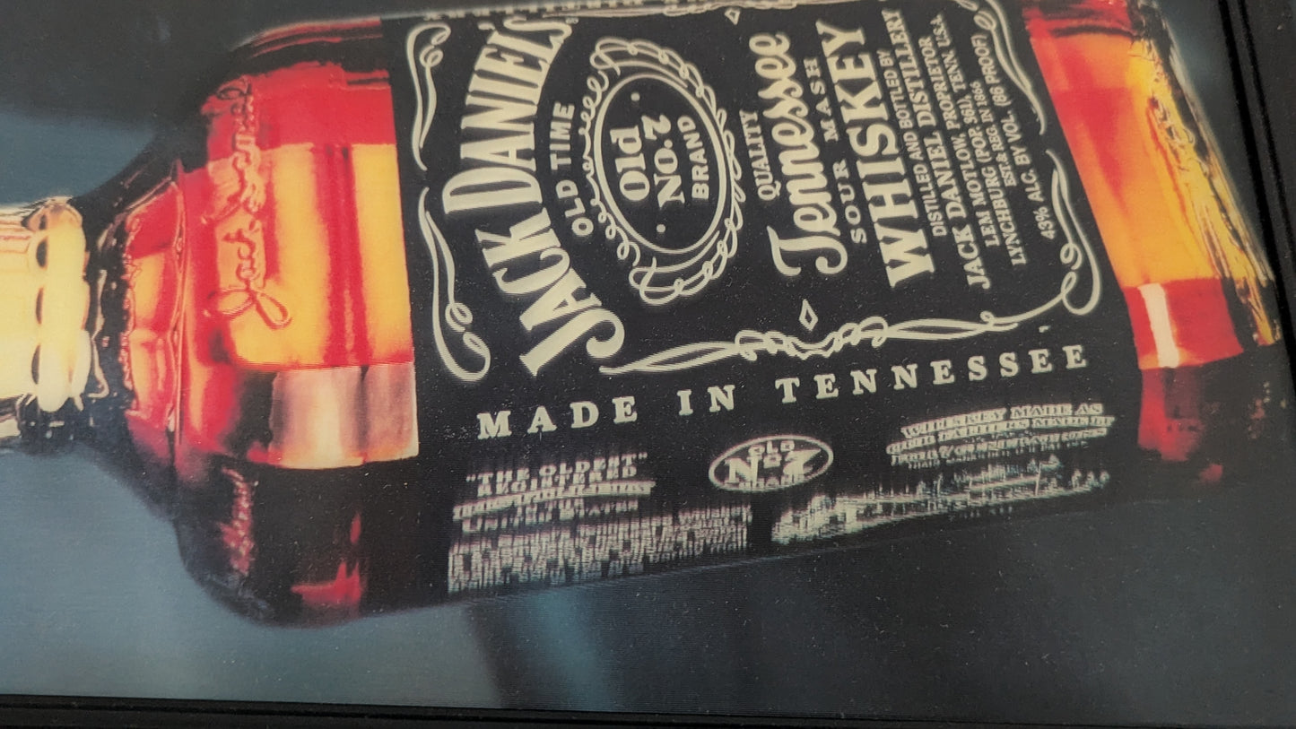 Jack Daniel's Jack Lives Here 3D Hologrammi Taulu