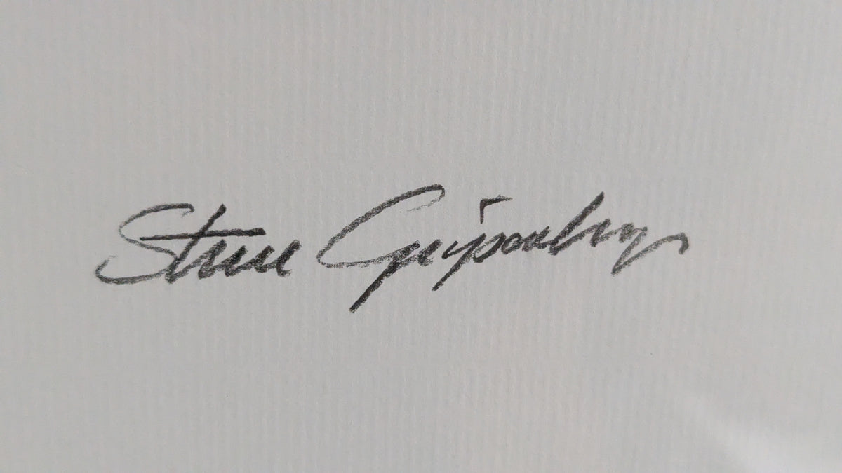 Sture Gripenberg - Suomen Vaakuna (Signeerattu ja Numeroitu Litografia)