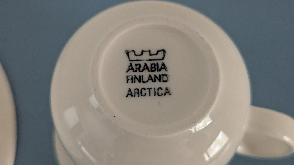 Arabia Arctica Kahviastiasto 12-Hengelle (24-osainen, Inkeri Leivo)