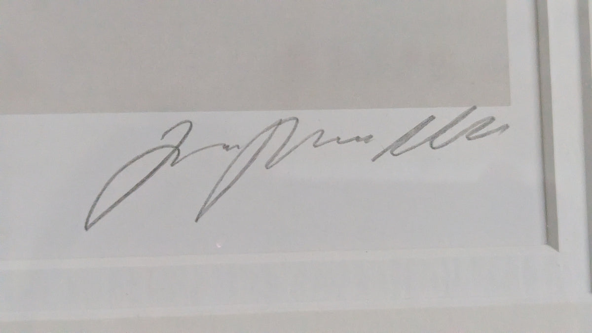 Matti Järvenpää - Veljet Vedessä (Signeerattu Grafiikka)