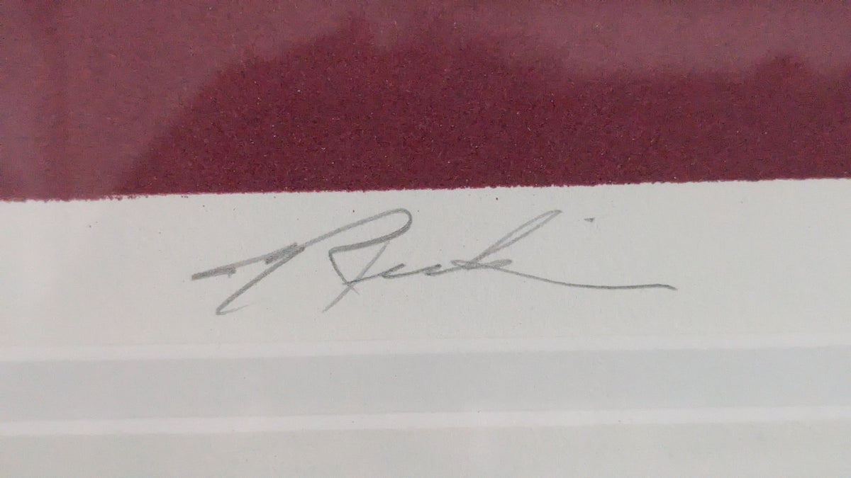 Pauli Rinkinen - Signeerattu Litografia