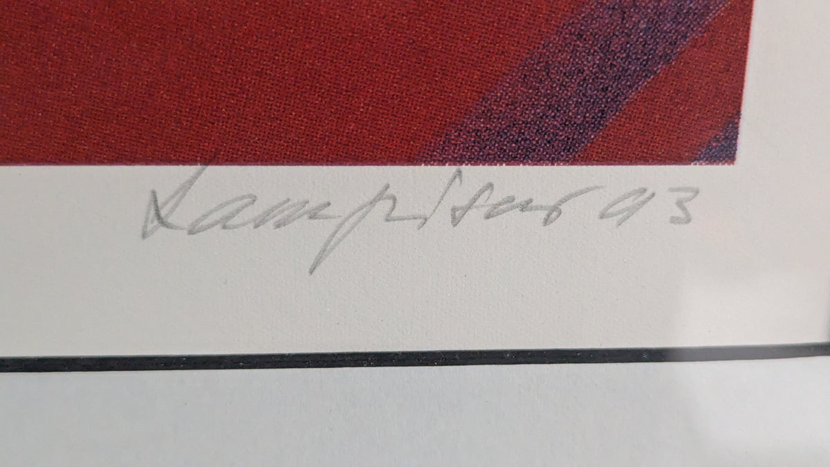 Antti Lampisuo - Signeerattu Grafiikka (ISO, 1993)