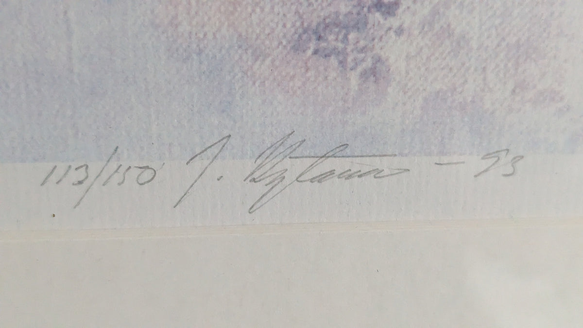 Jouko Kytömaa - Signeerattu Litografia (1993)