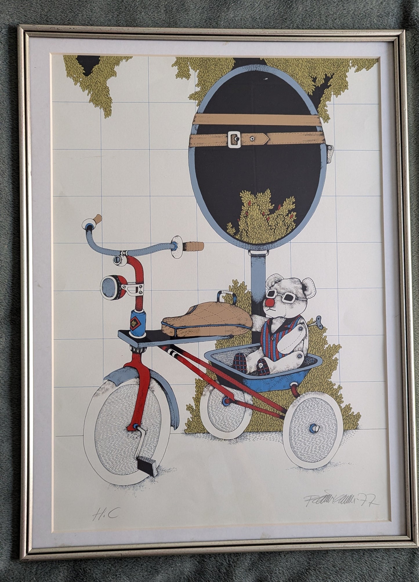 Raimo Kanerva - Signeerattu Grafiikka (1977)