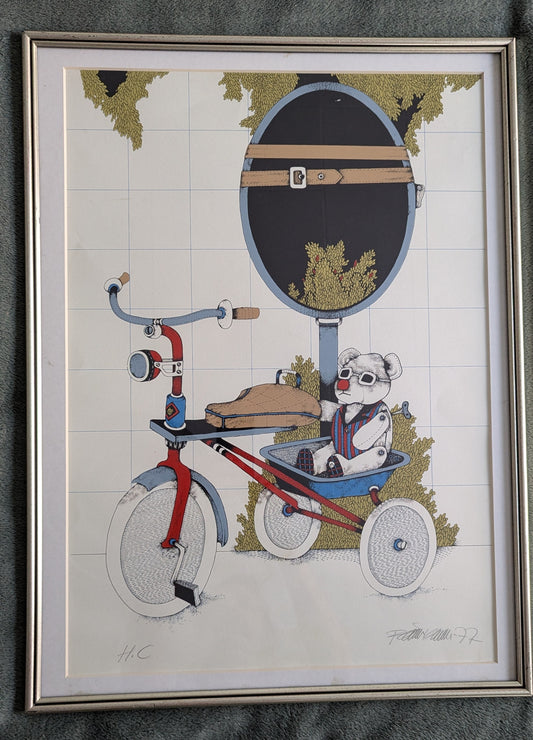 Raimo Kanerva - Signeerattu Grafiikka (1977)