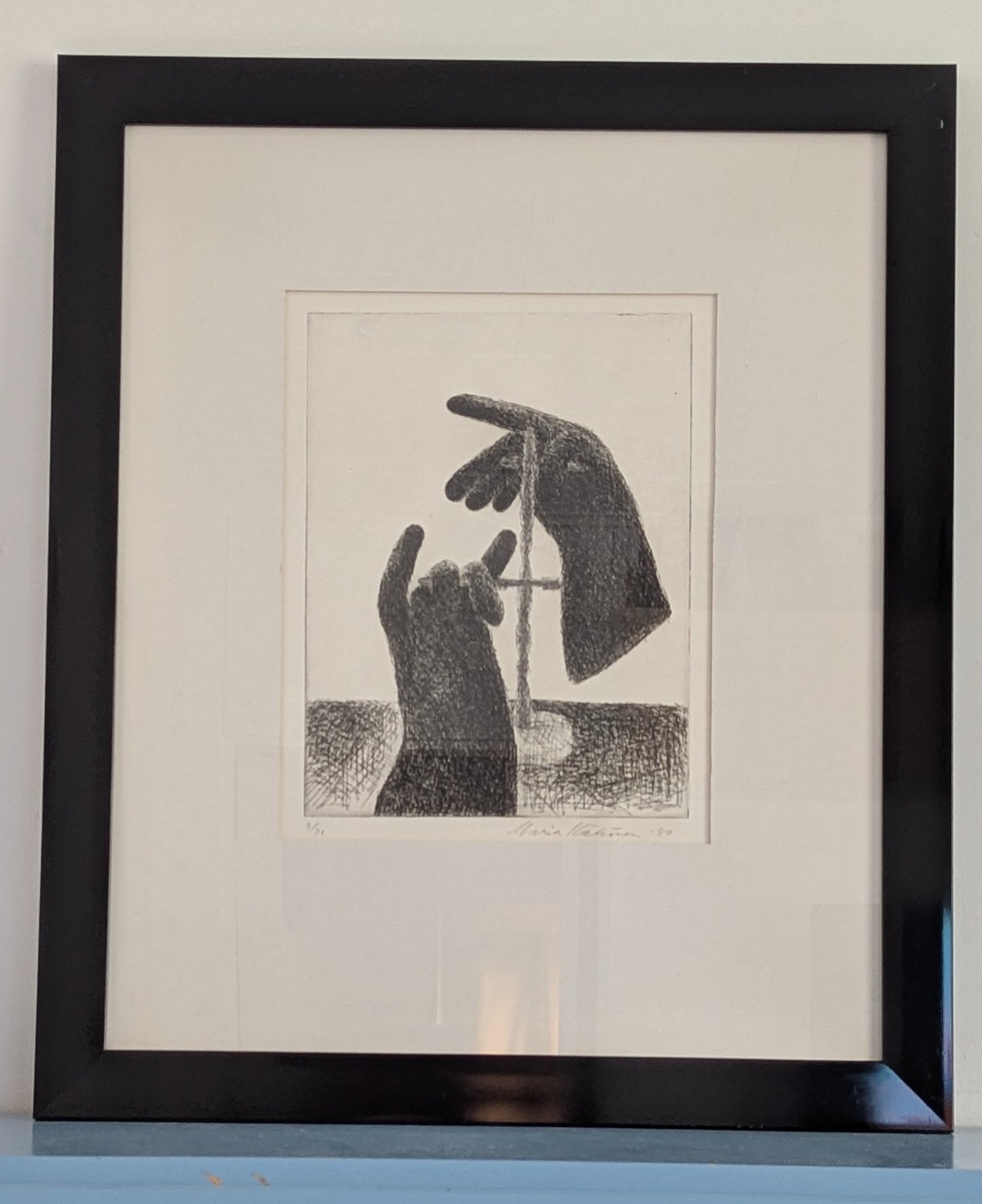 Maria Kähkönen - Signeerattu Grafiikka (1980)