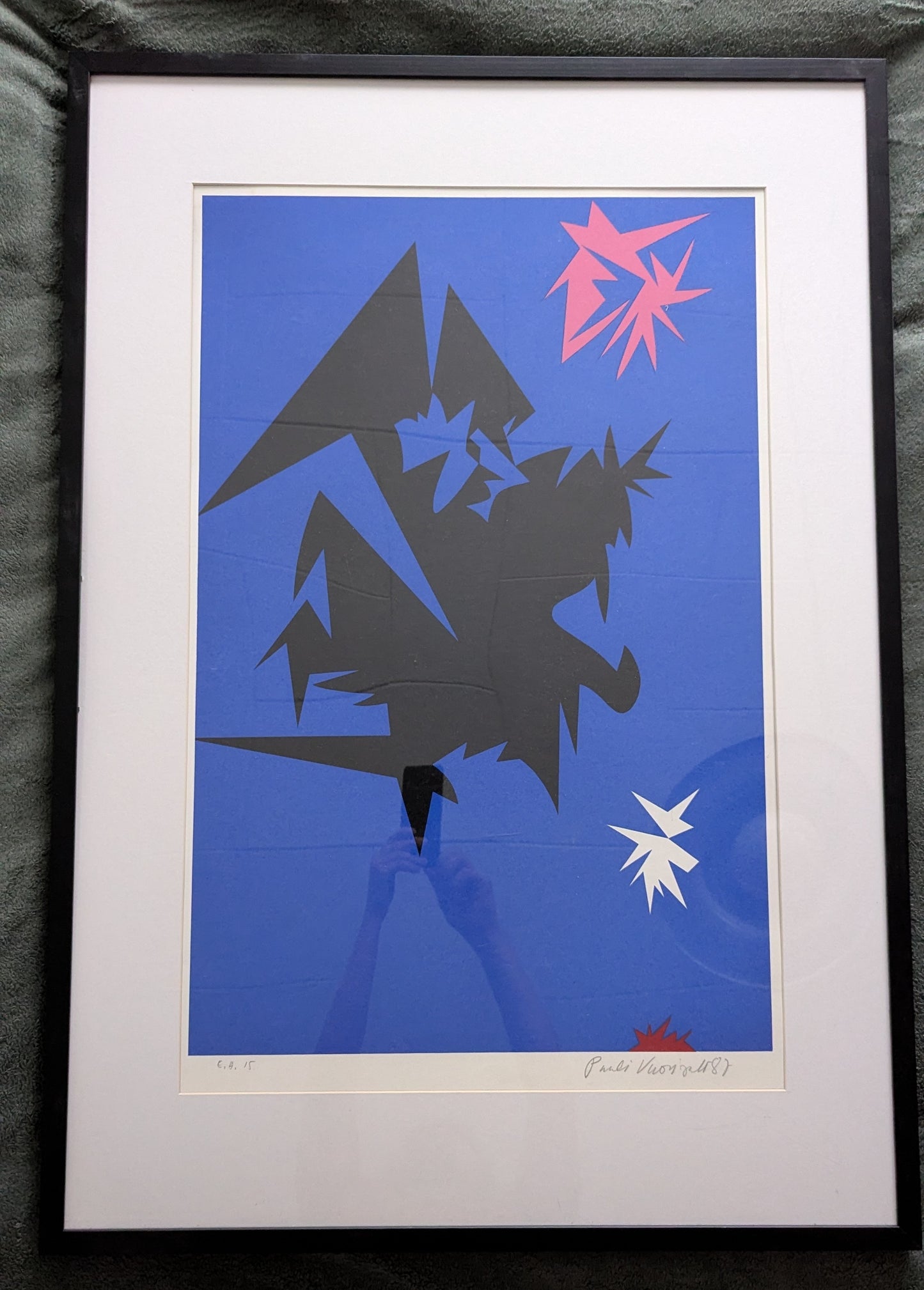 Pauli Vuorisalo - Signeerattu Grafiikka (1987)