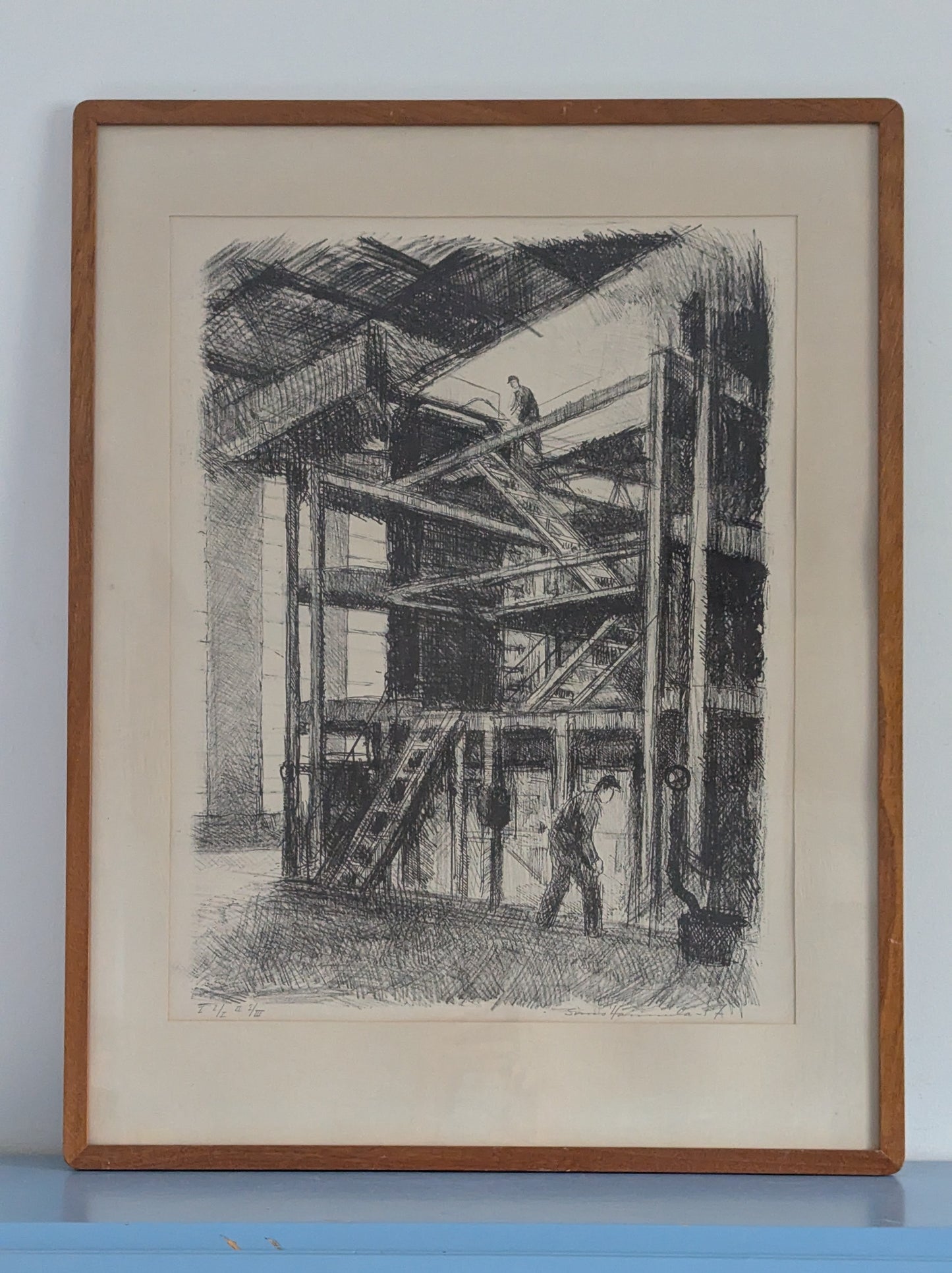 Simo Hannula - Signeerattu Grafiikka (1957)