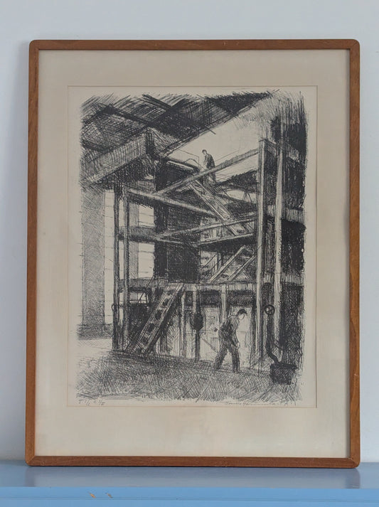 Simo Hannula - Signeerattu Grafiikka (1957)