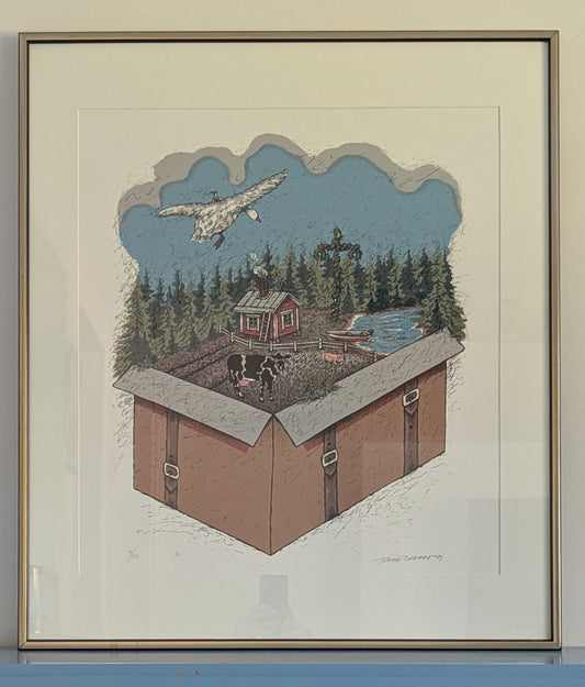 Raimo Kanerva - Signeerattu Grafiikka (1991)