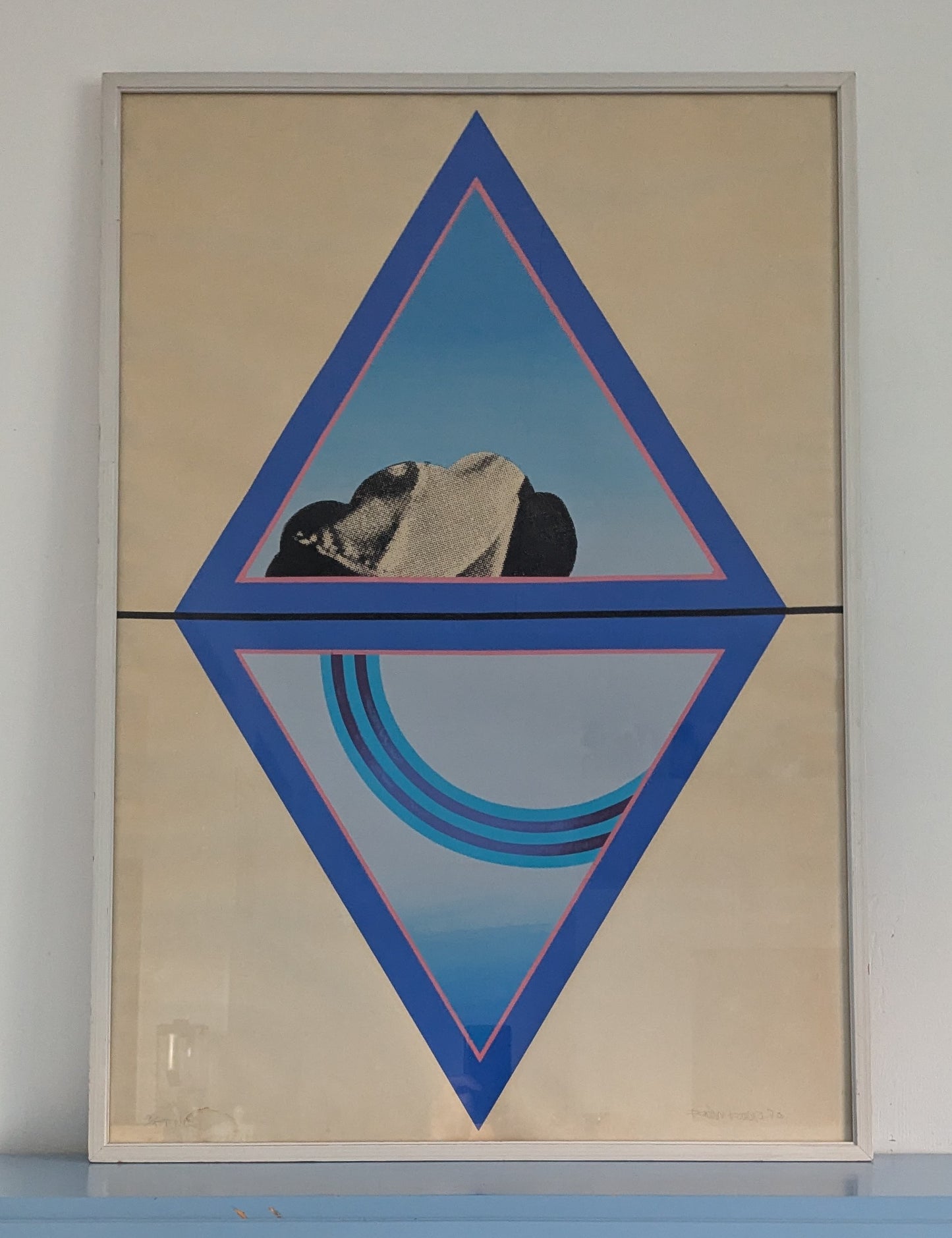 Raimo Kanerva - Signeerattu Grafiikka (1970, ISO)