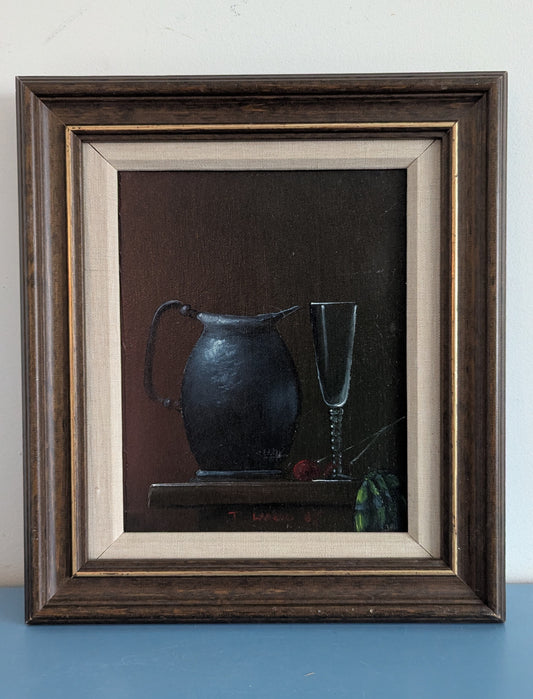 Terry Laakso - Signeerattu Öljyvärimaalaus (1985)