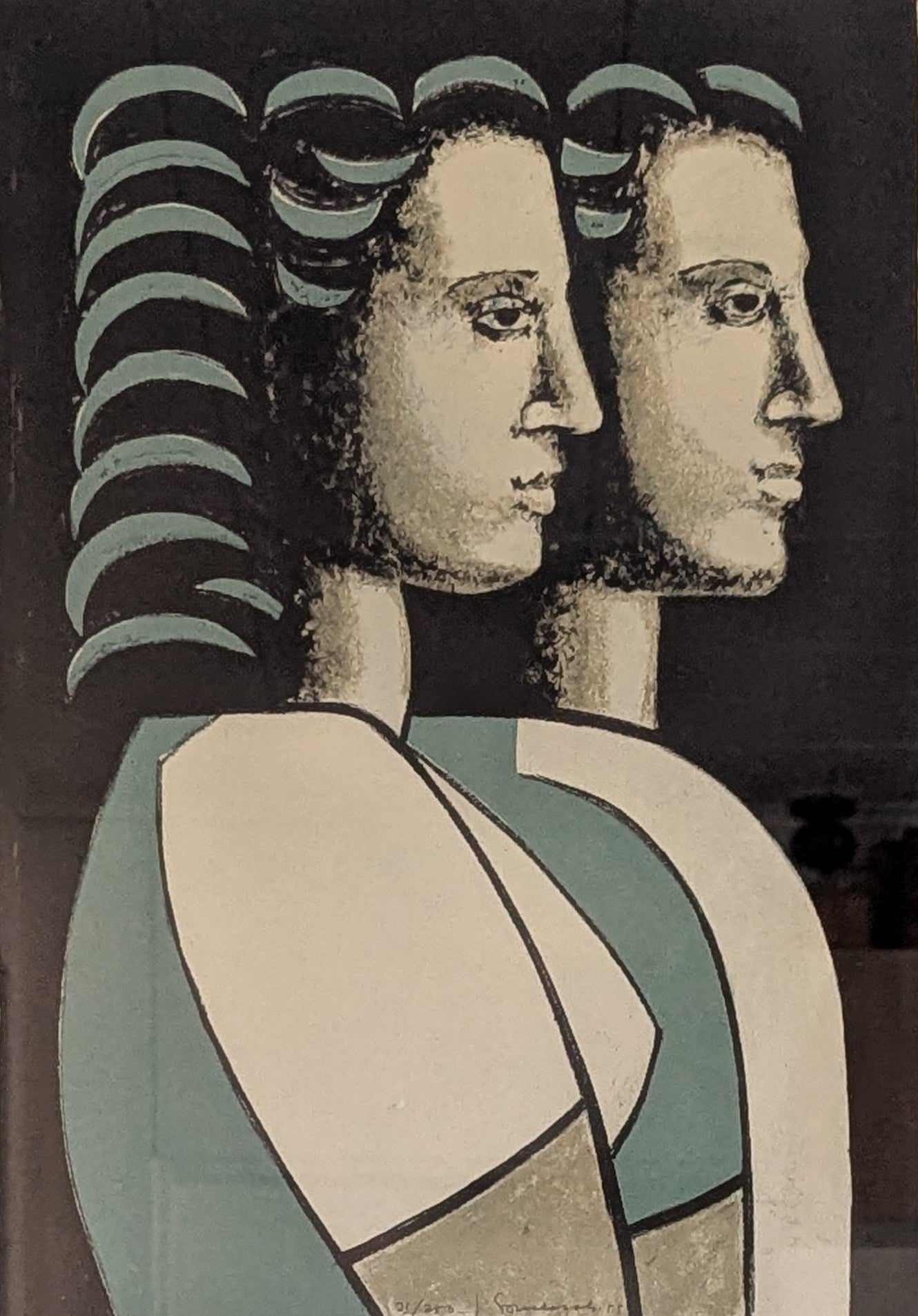 Jaakko Somersalo - Signeerattu Grafiikka (31/200, 1955)